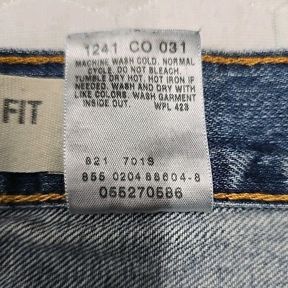 Vintage Levi’s 527 Mens Jeans Sz 34x30 Y2K Low Rise Boot Fit Denim Distressed - Picture 8 of 14